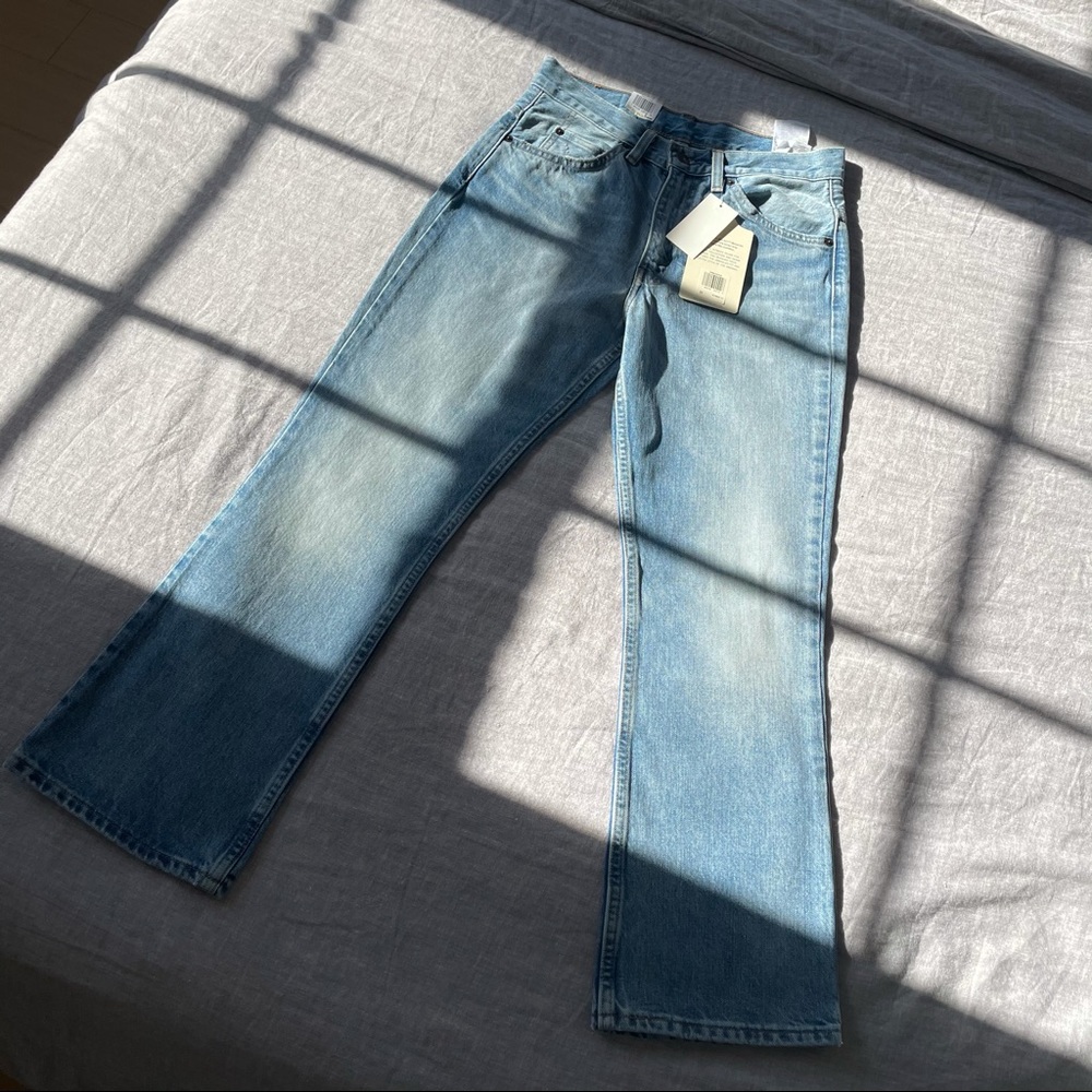 Brand new bootcut Levi’s.